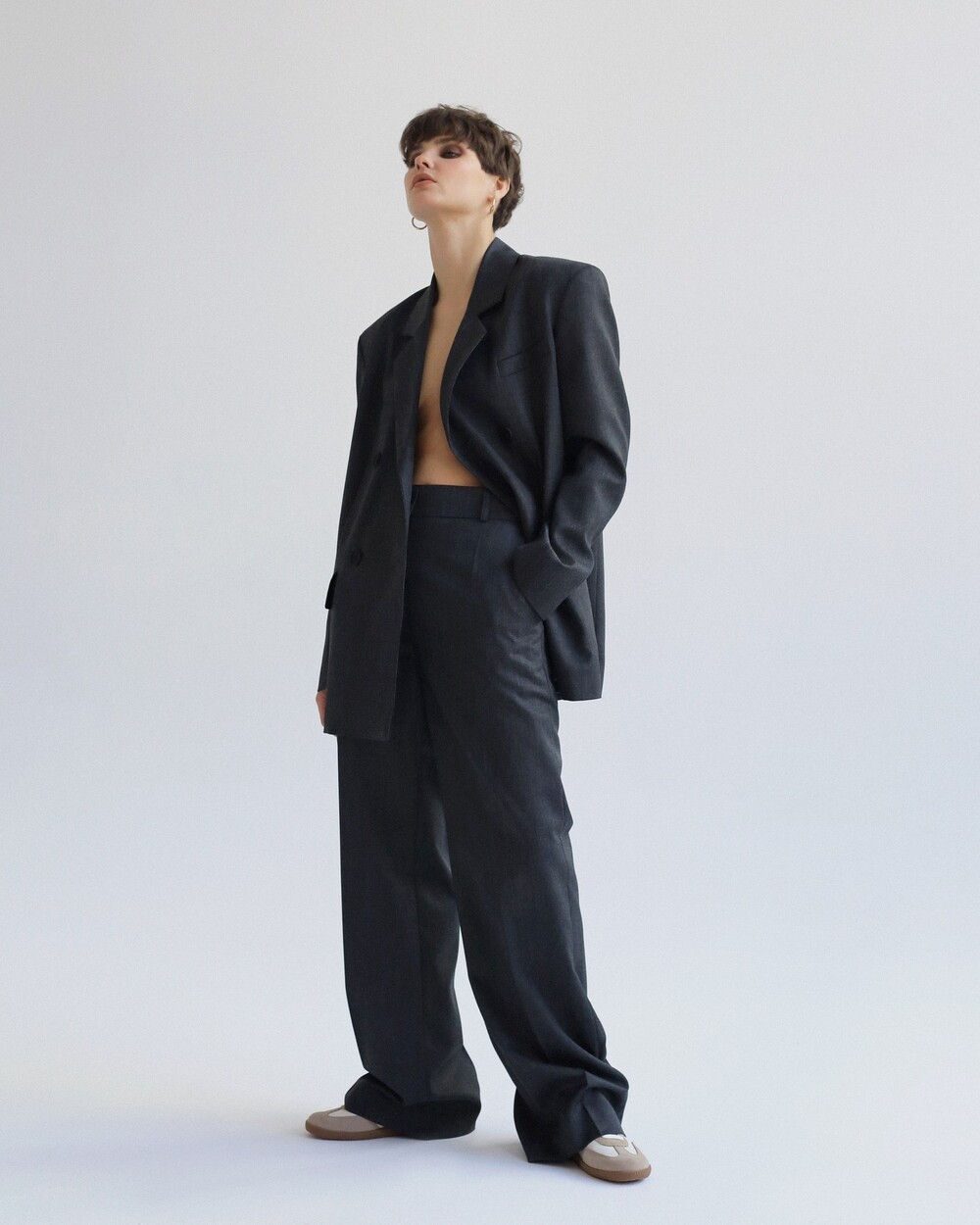 Suit trousers gray