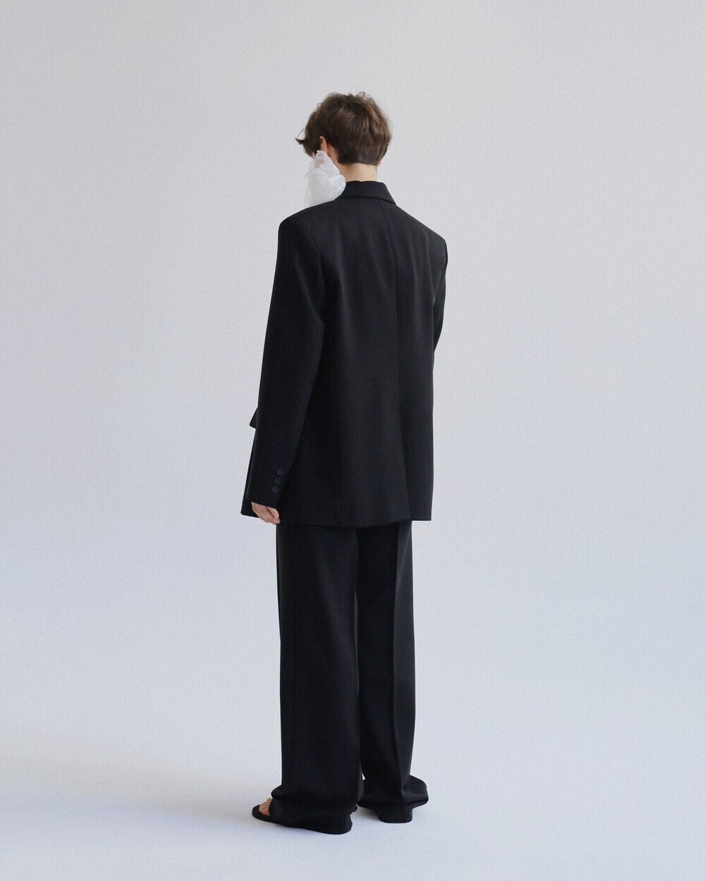 Suit trousers black
