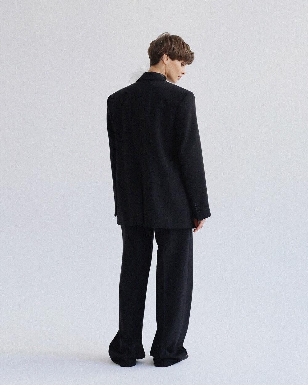 Suit trousers black