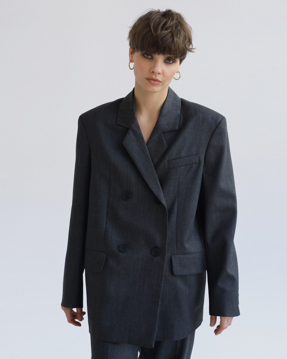 Wool jacket grey