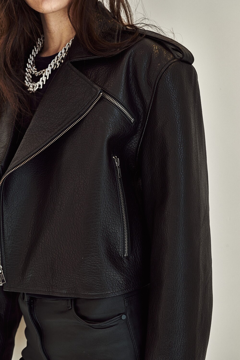 Genuine leather jacket