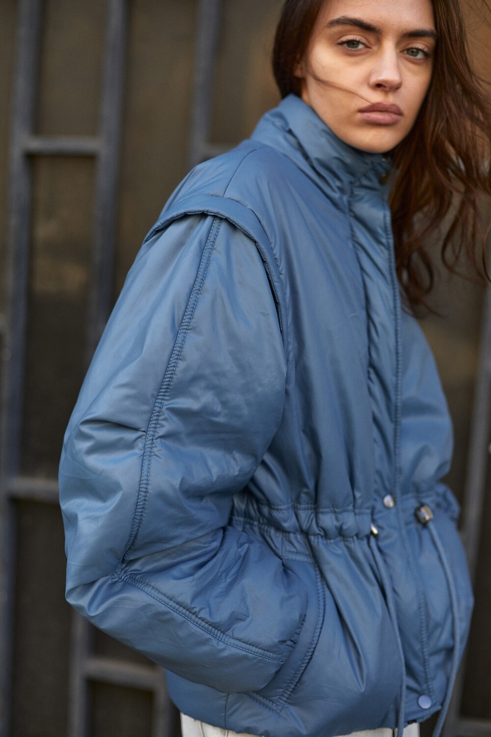 Muscovite girl jacket in blue