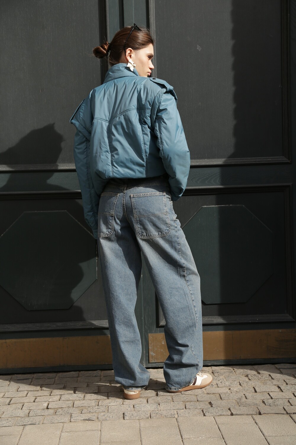 Jacket vintage azure